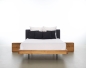 Preview: orig. SMOOTH Designerbett modern aus Holz 200x200